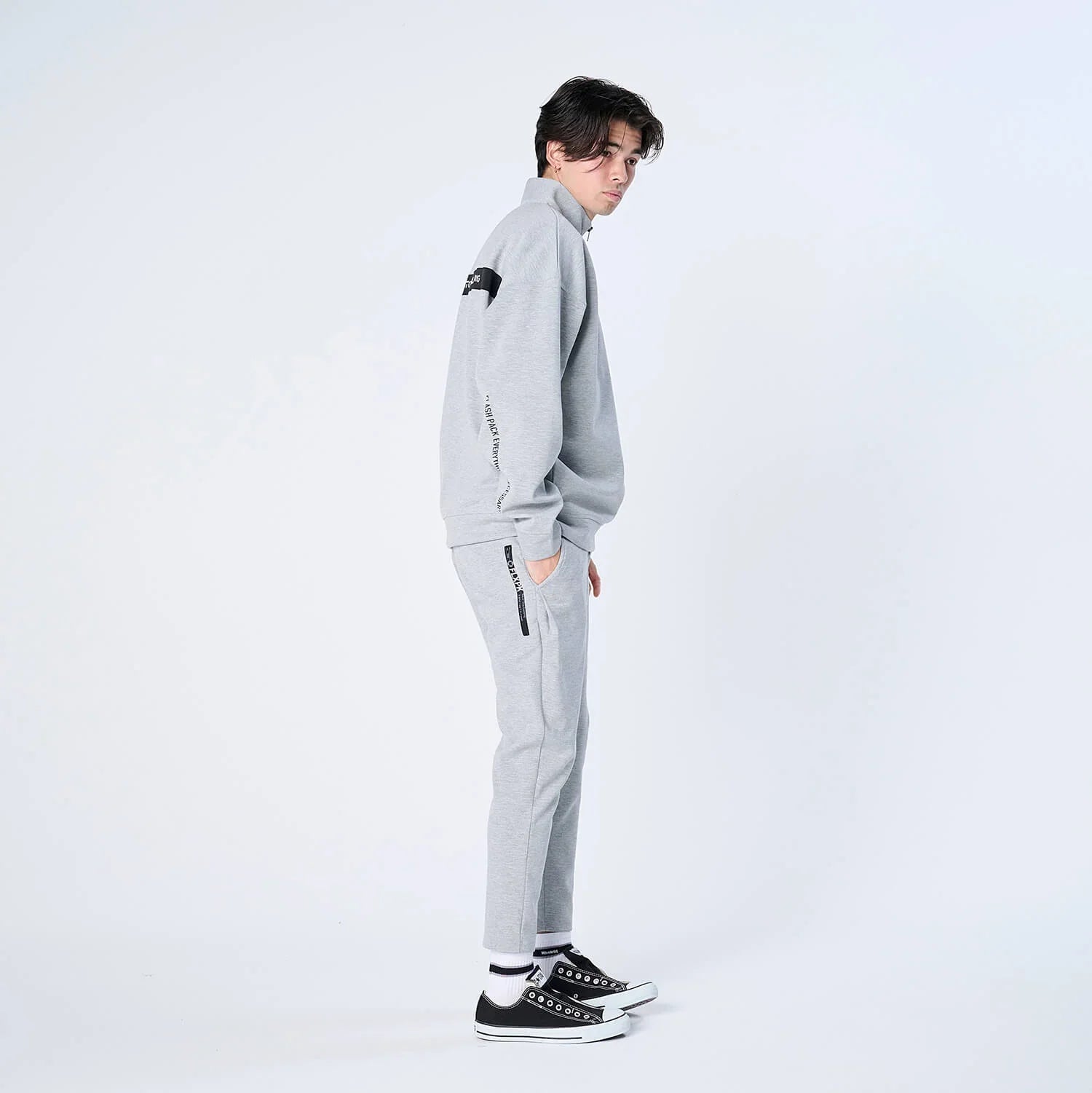 XP-AIR HALFZIP（エアテンション® ダンボールニット ジップパーカー