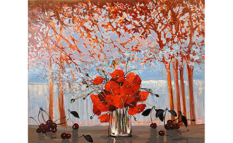 花咲くアーモンド』ミッシェル・アンリ | 絵画・アート販売 ギャラリー