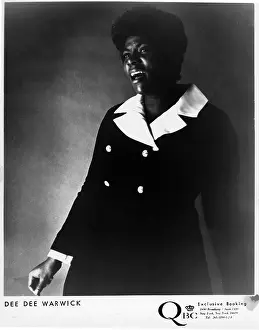 Dee Dee Warwick Portrait Print CIRCA 1965. Art Prints, Posters