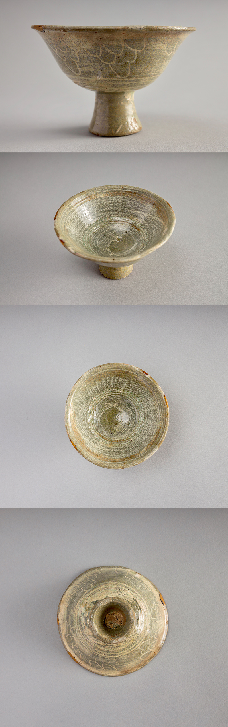 古美術 吉戸 - 李朝三島馬上杯 | 古美術品専門サイト fufufufu.com