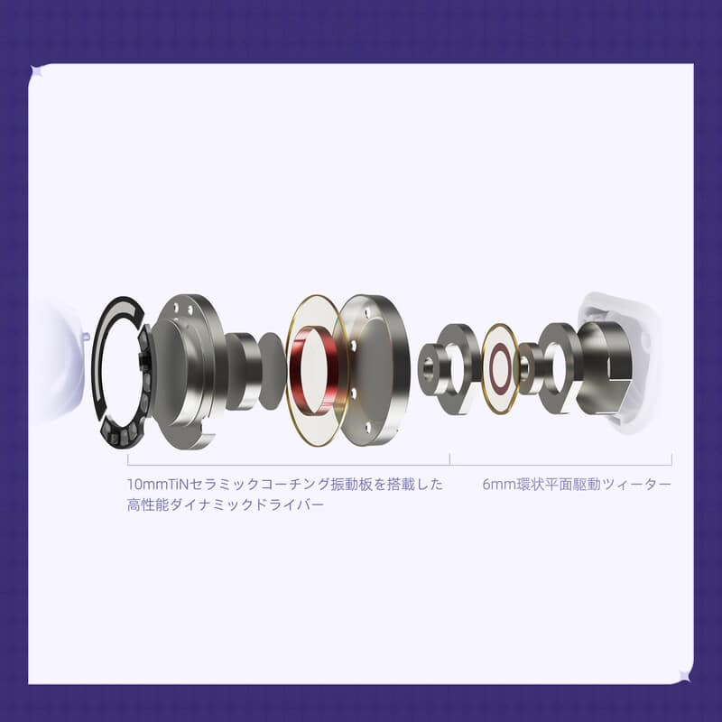 水月雨（MoonDrop） Robin's Earphones【崩壊：スターレイル】コラボ