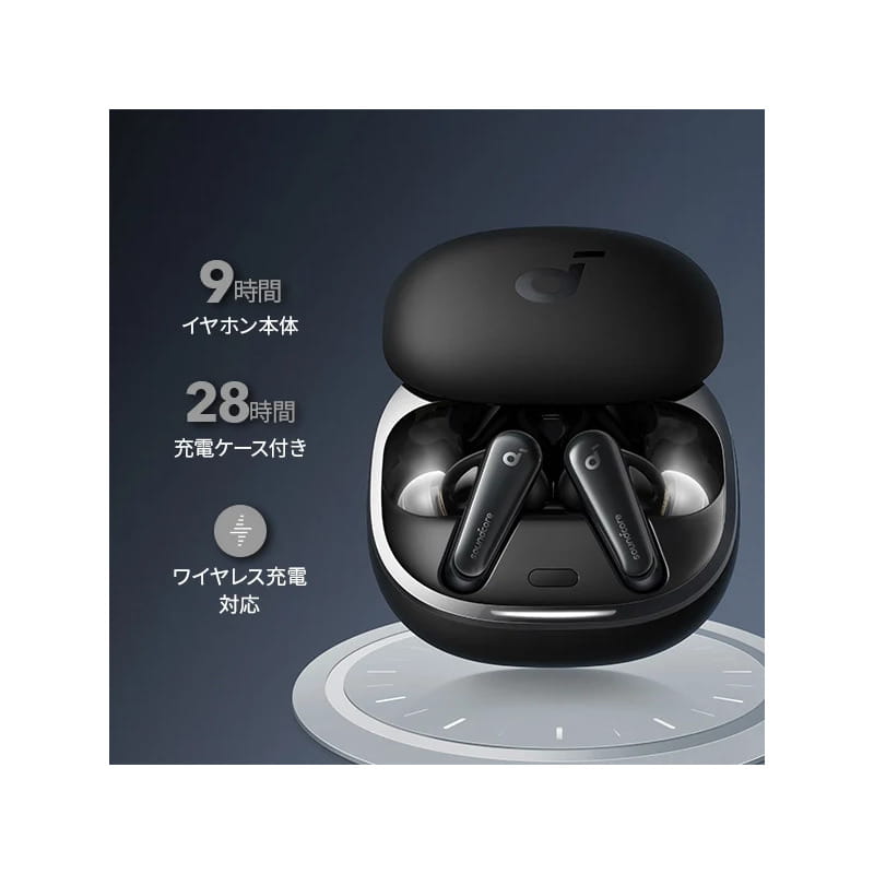 Anker Soundcore Liberty 4 ミッドナイトブラック [A3953N11] 新品