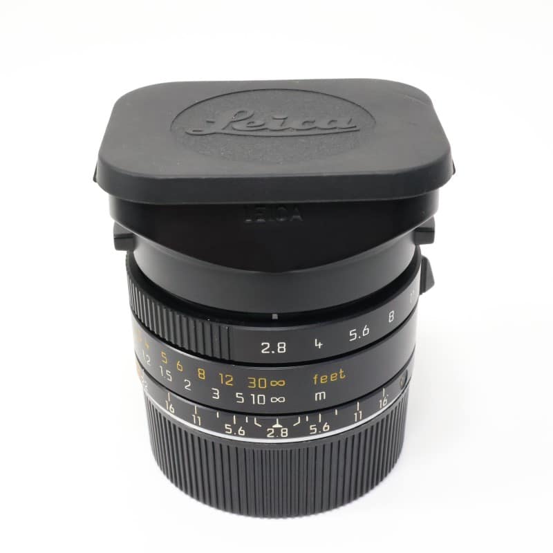 Leica エルマリート M 28mm F2.8 ASPH. ブラック 6bit Bランク 中古