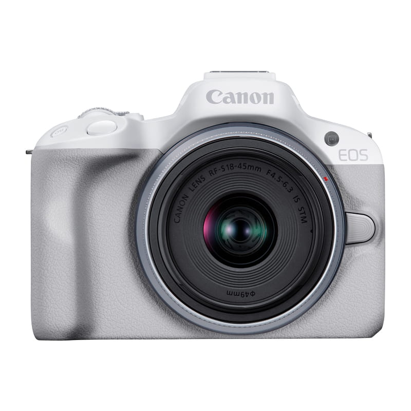 Canon EOS R50 RF-S18-45 IS STMレンズキット ホワイト 新品｜フジヤカメラ