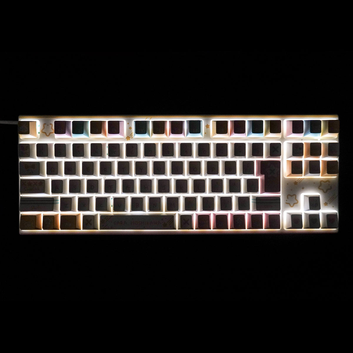 にじさんじ × ふもコレ キーボード 星川サラ VARMILO 日本語配列 80