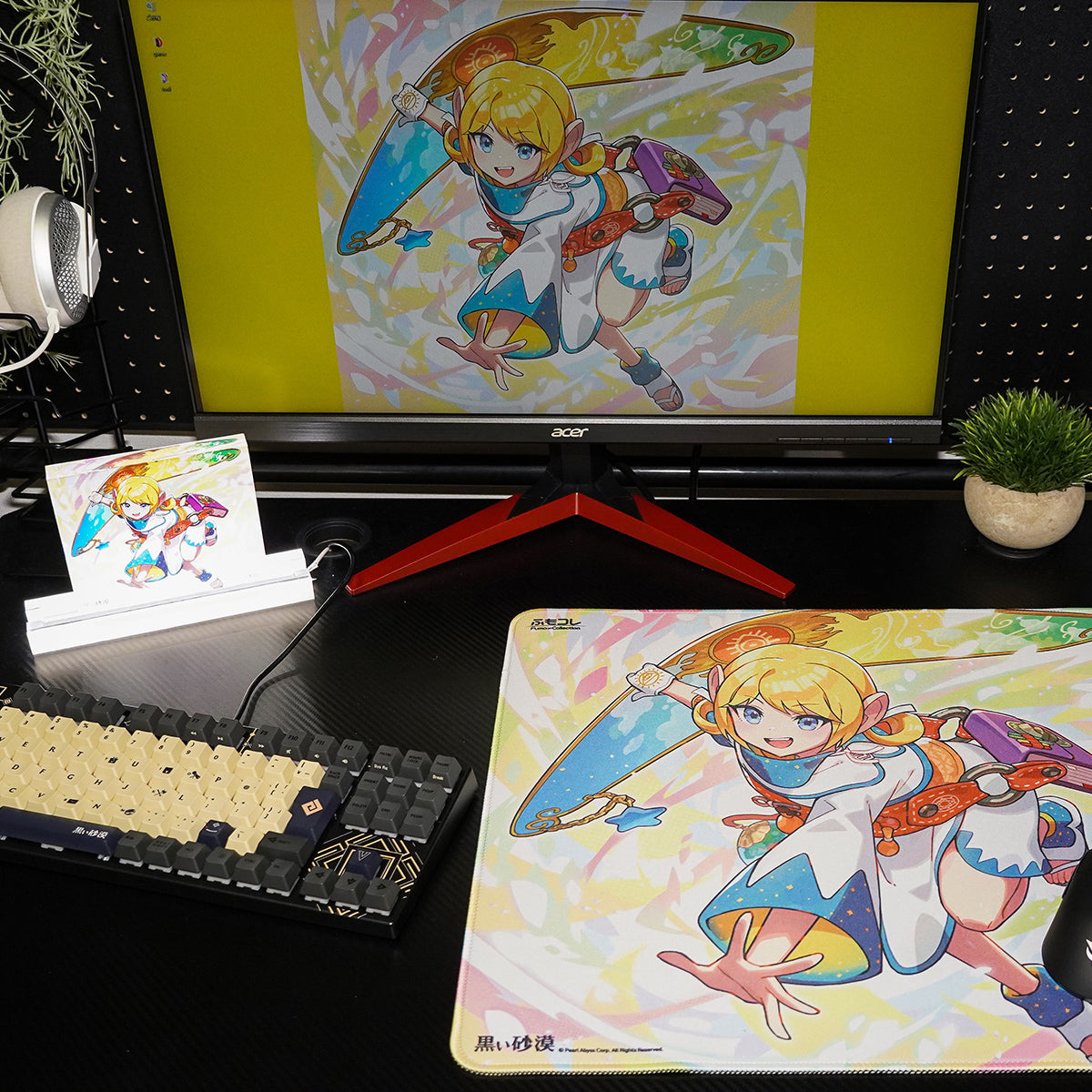 ふもコレ × 黒い砂漠 ゲーミングマウスパッド シャイ XL｜ふもコレ