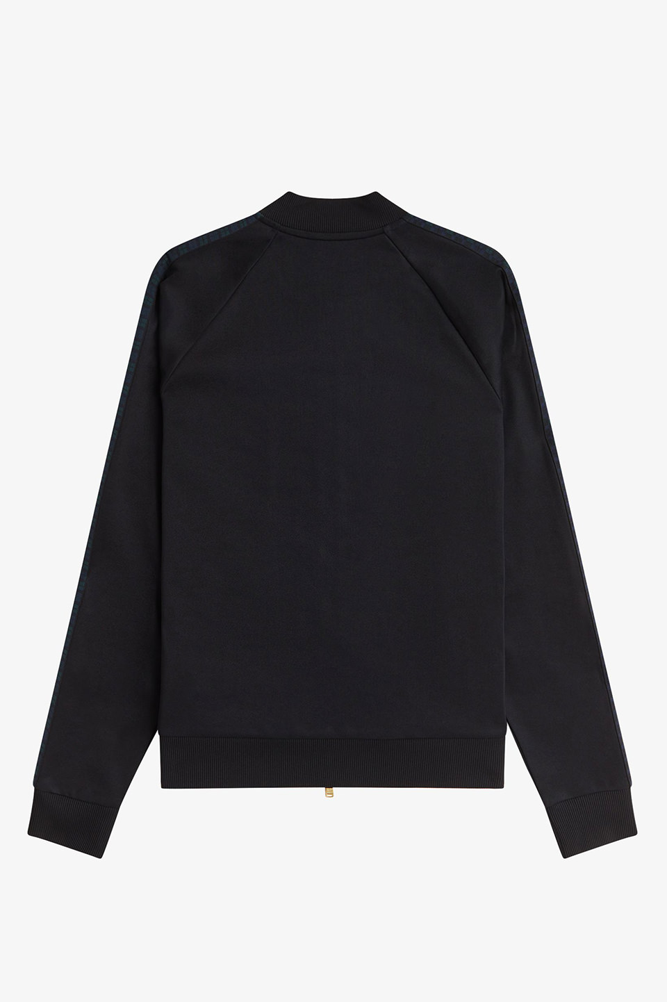 Black Watch Tartan Taped Track Jacket(M 102：BLACK): | FRED PERRY