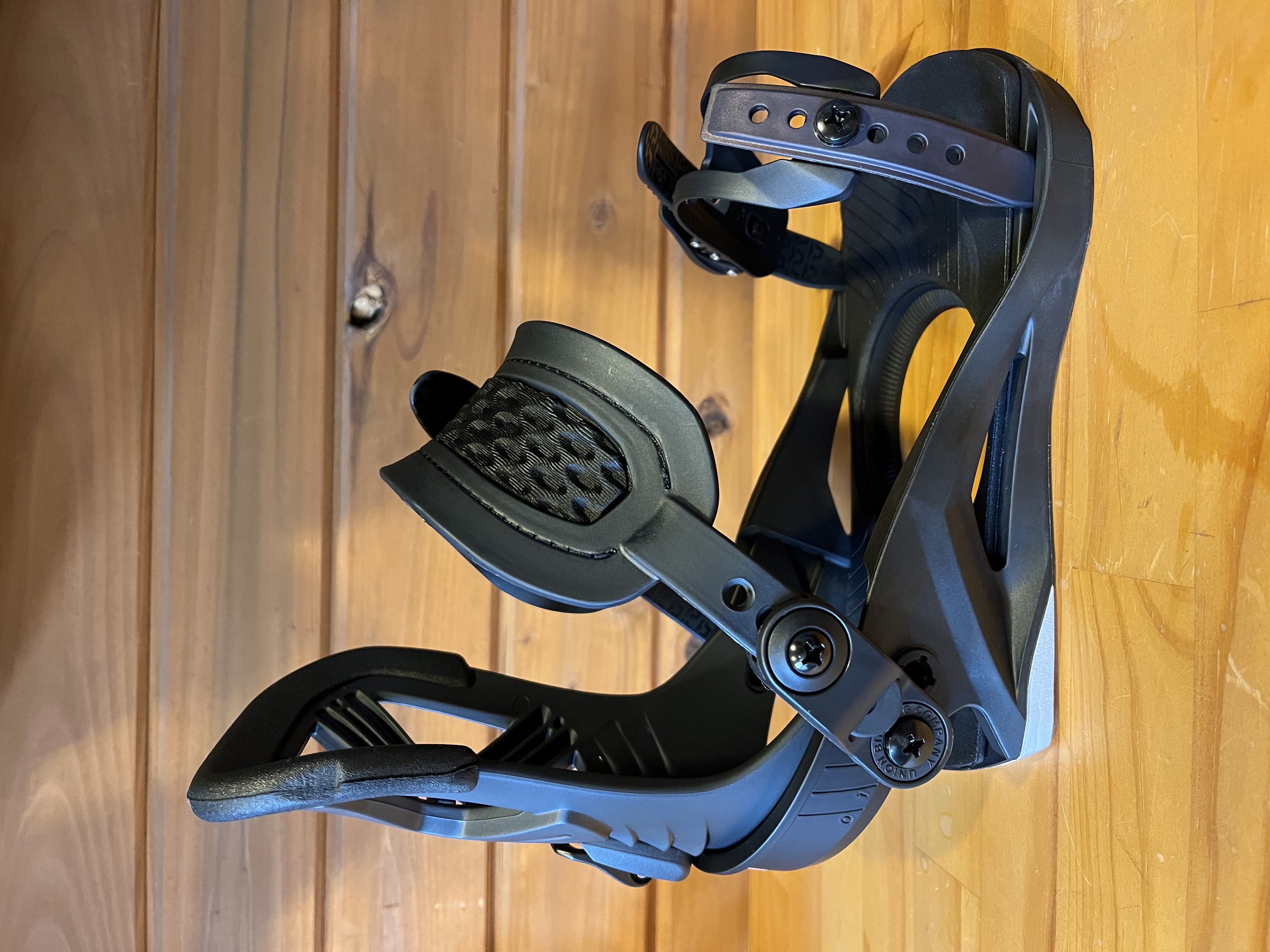 UNION BINDING CADET BLACK Sサイズ(21-23.5cm) ユニオン キッズ