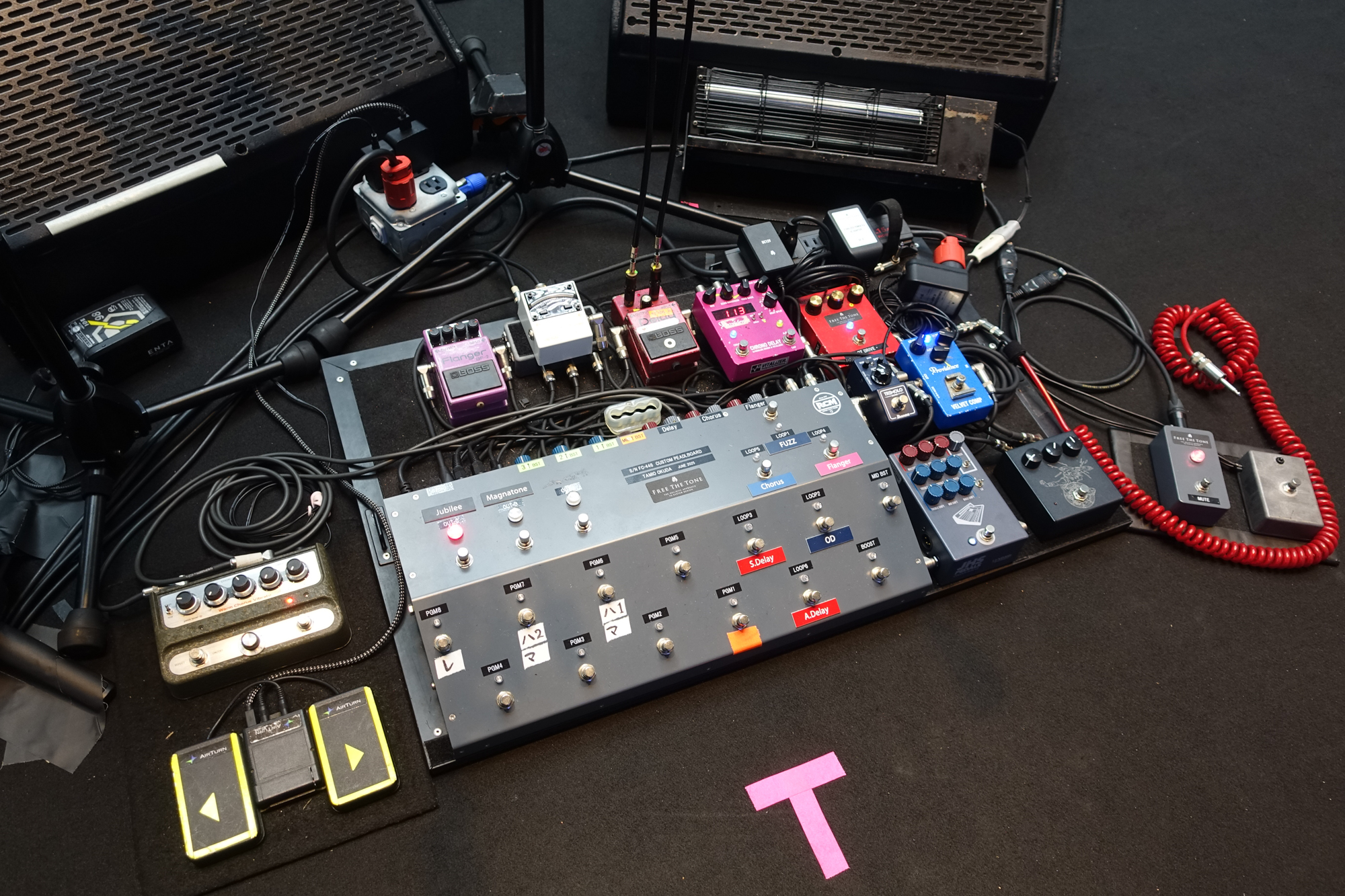 Ooochie Koochie 日本武道館公演で使用された奥田民生氏の機材をご紹介