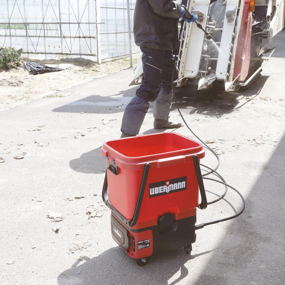 UBERMANN（ウーバマン） 36V充電式 高圧洗浄機 タンク