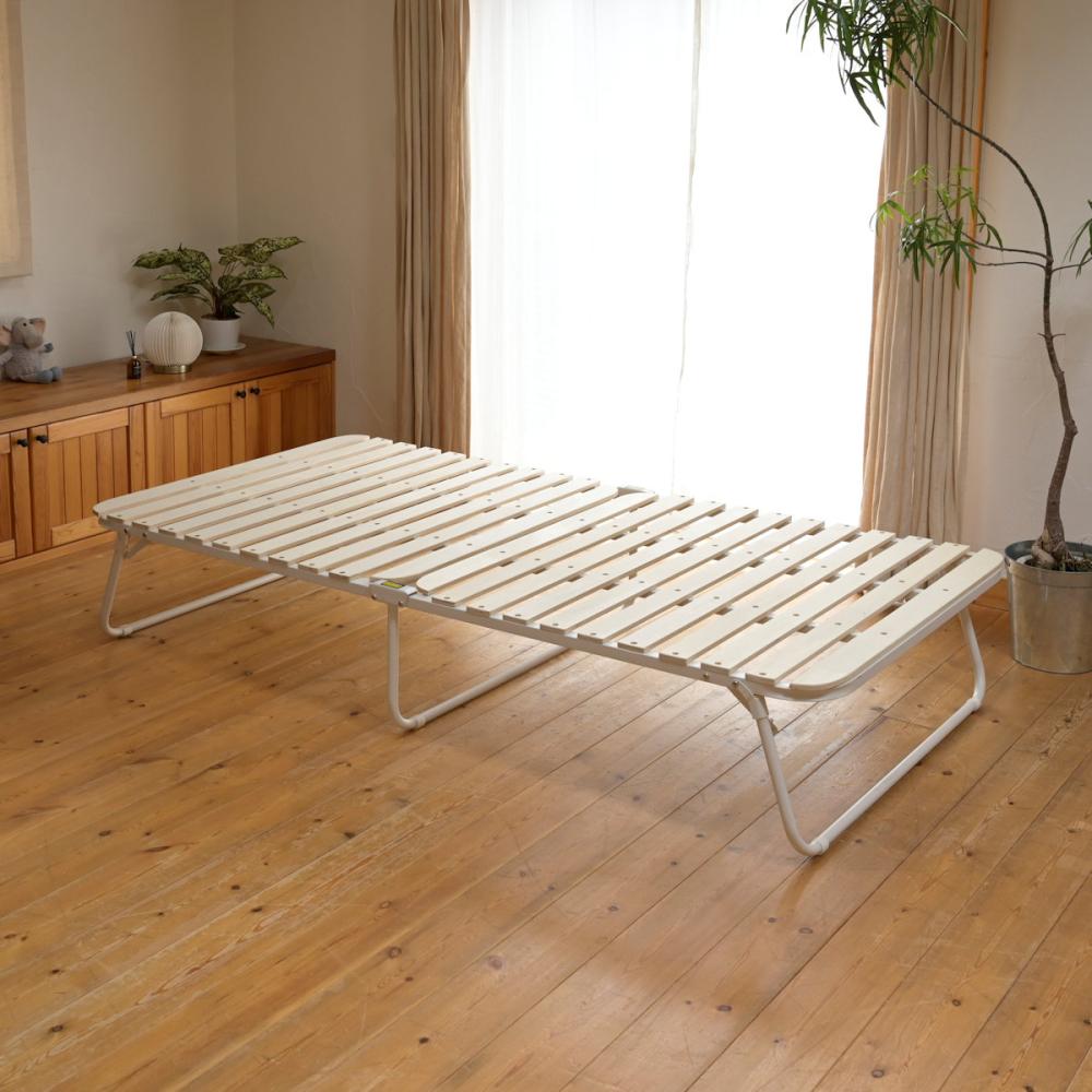 YAMAZEN（山善） 組立不要パタントベッド すのこタイプ