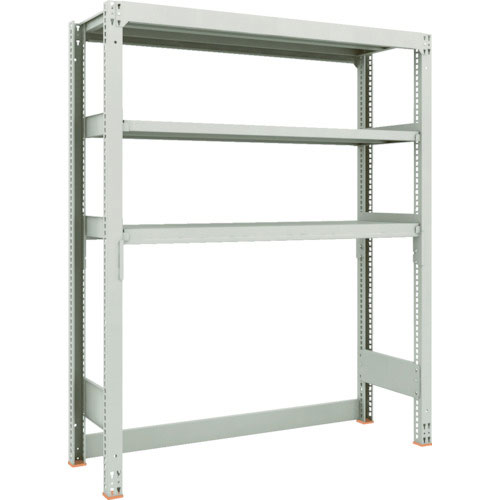 TRUSCO スチールラック M3型中量棚 下段開放型