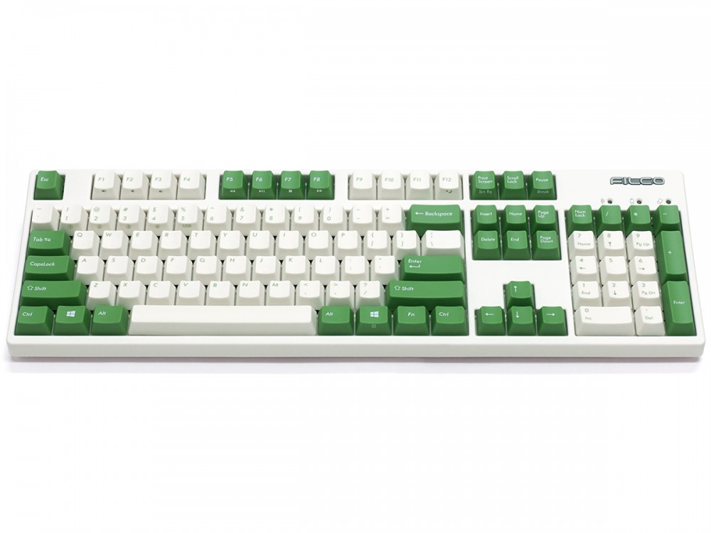 Filco Convertible 2 MX Red Linear USA ASCII Cream and Green