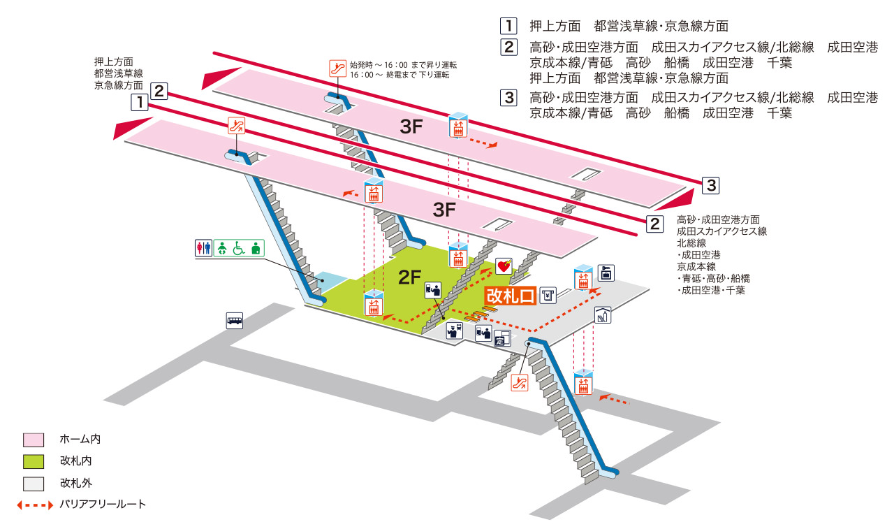八広駅｜電車と駅の情報｜京成電鉄