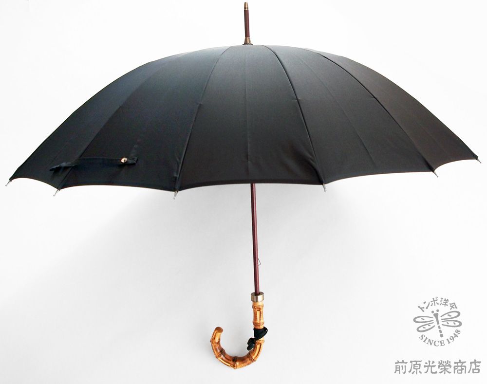 みや竹x前原光榮商店】シルクプレミアータ16 (寒竹）最高級正絹紳士傘