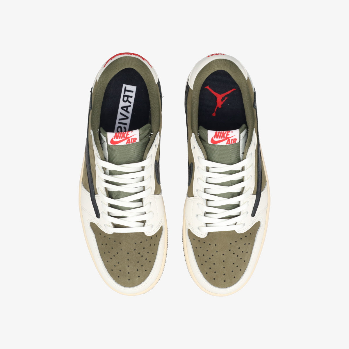 NIKE AIR JORDAN 1 LOW OG SP ×TRAVIS SCOTT -REVERSE OLIVE- – KICKS LAB.