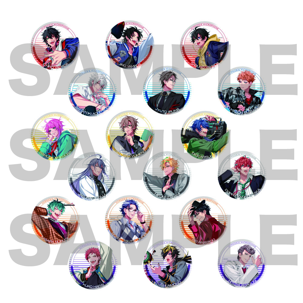 トレーディング缶バッジ(CROSS A LINE) ヒプノシスマイク -Division