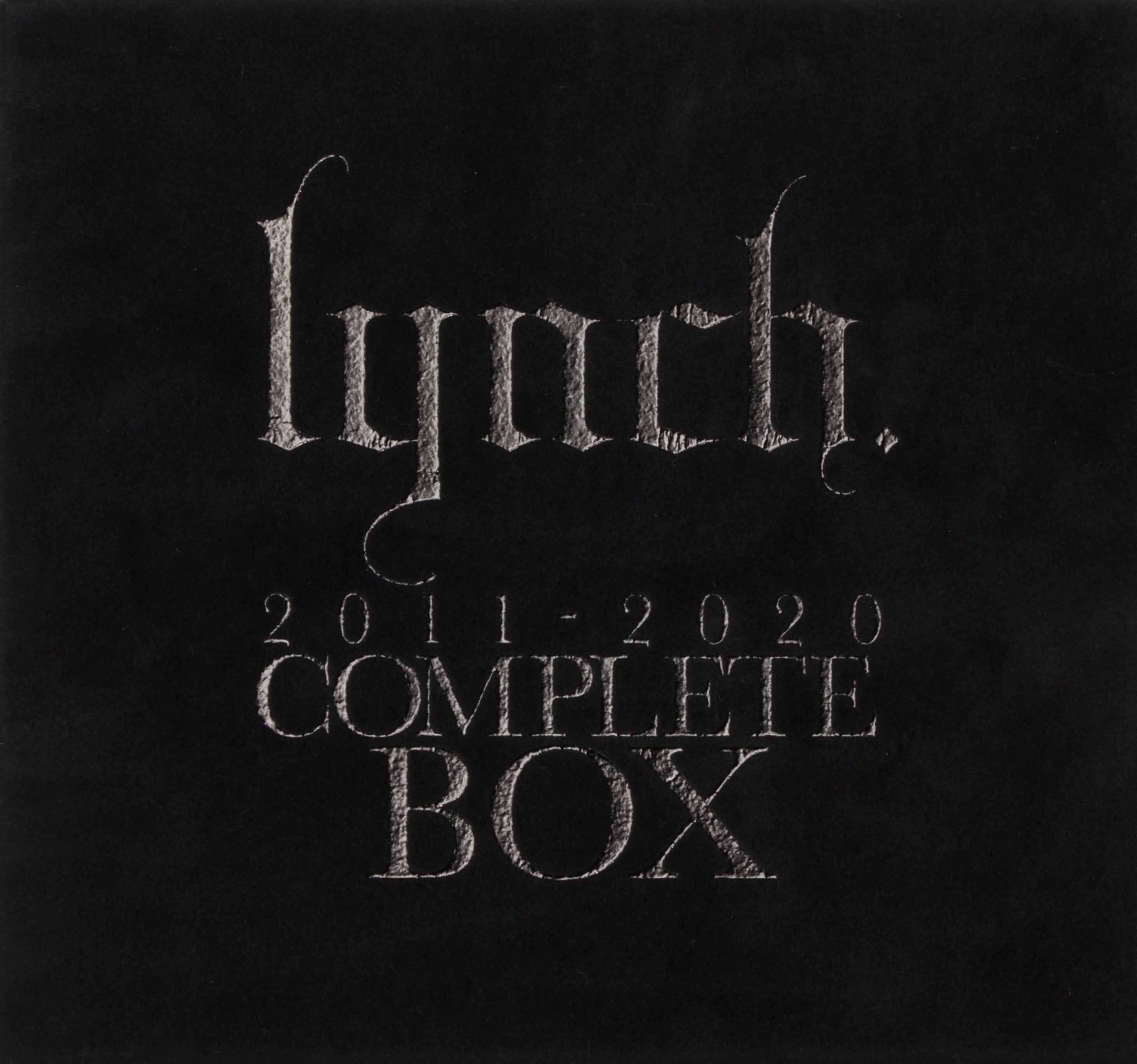 2011?2020 COMPLETE BOX【完全限定生産盤】 lynch. KING RECORDS