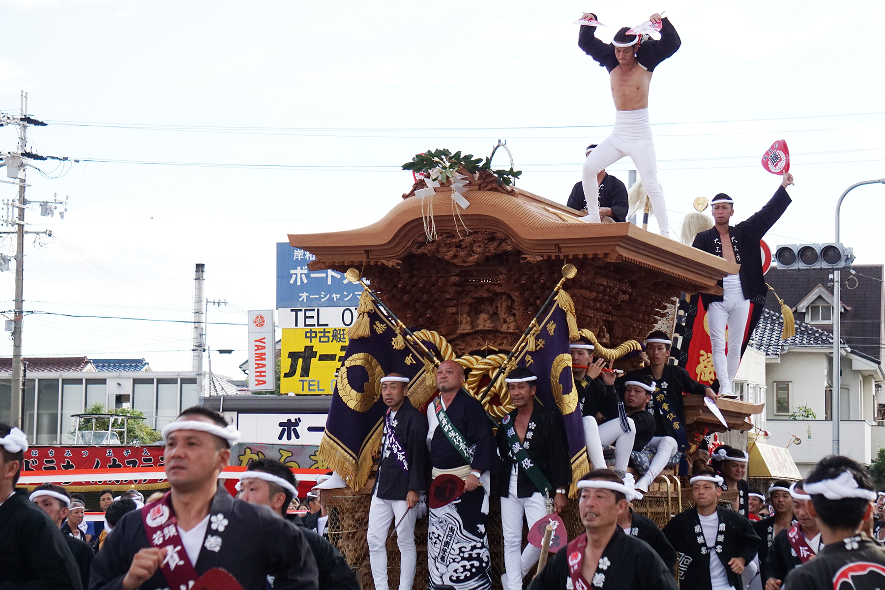 藤井町だんじり | 岸和田駅前通商店街