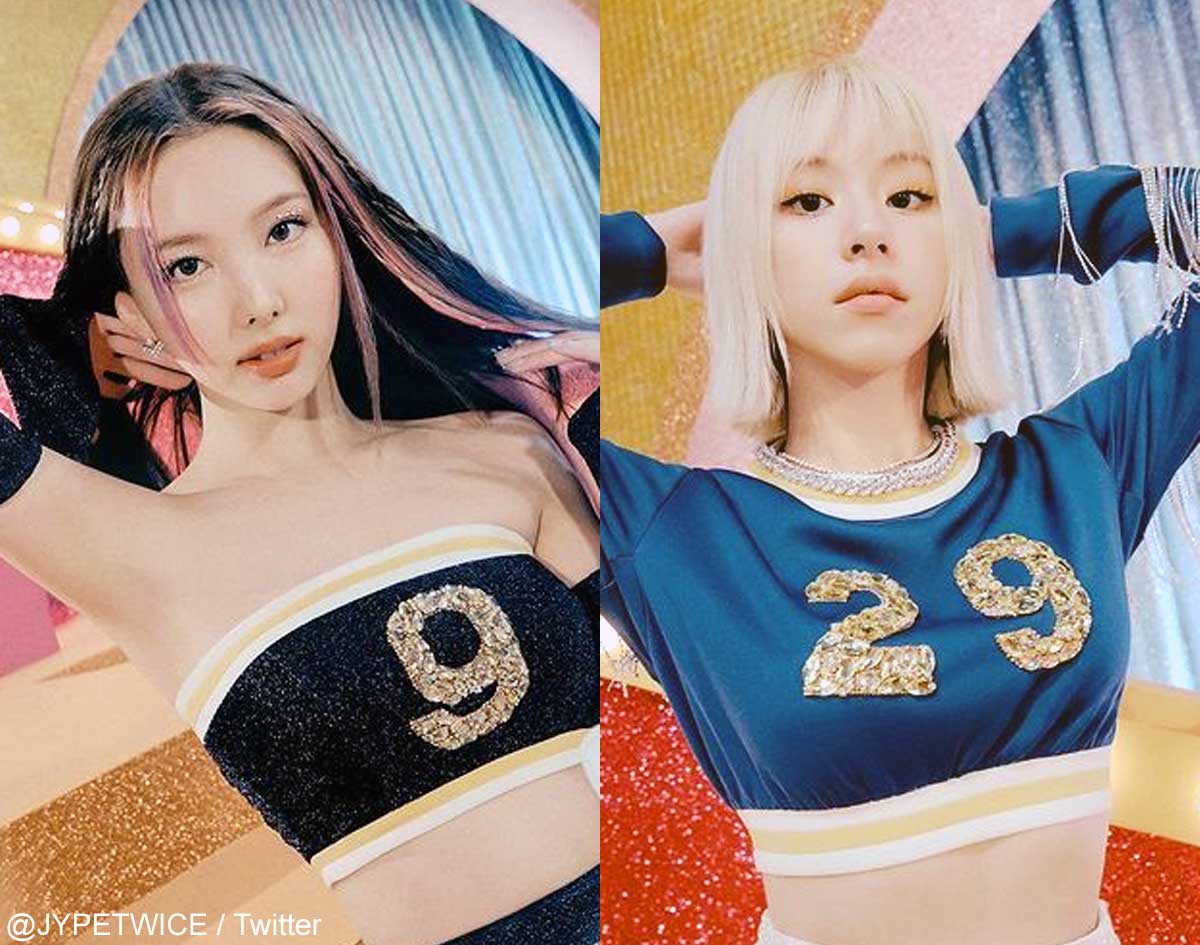 TWICE、「The Feels」の衣装に書かれた背番号の意味は？ メンバーや
