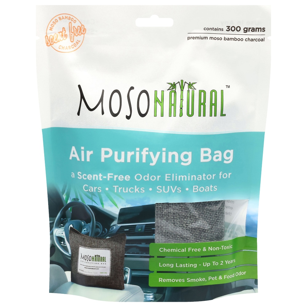 Moso Natural™ Car Air Purifying Bag Unscented Bamboo Charcoal