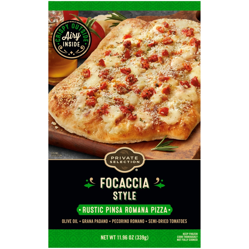 Private Selection® Focaccia Style Rustic Pinsa Romana Crust Frozen