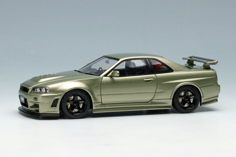 EIDOLON 1/43 NISMO R34 GT-R Z-tune 2004 Millennium Jade