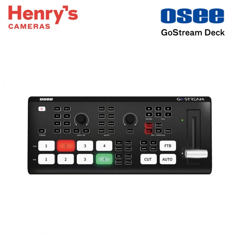 OSEE GoStream Deck HDMI/USB Live Streaming Video Switcher