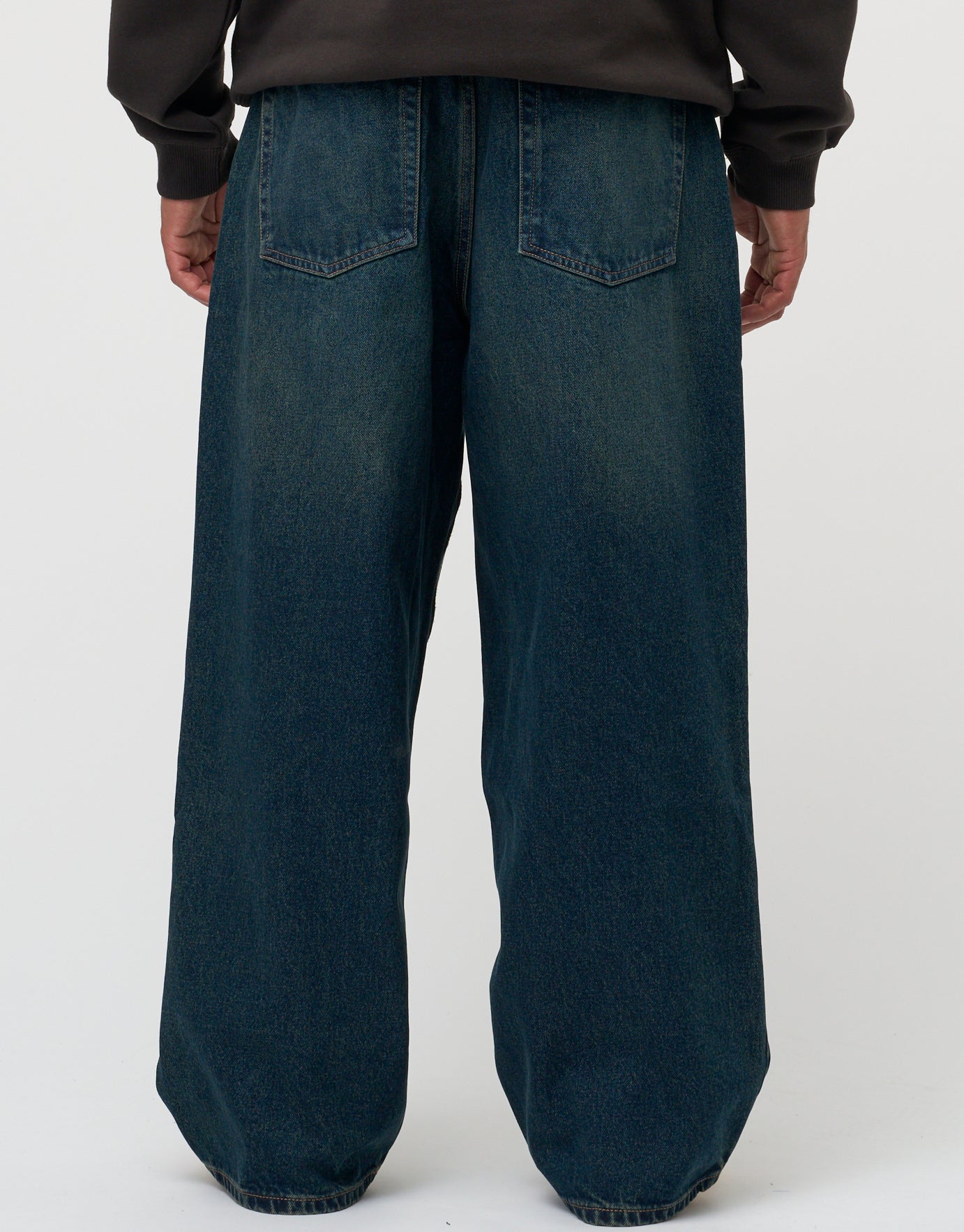 Extra Baggy Fit Jeans in Salle Blue | Hallensteins NZ