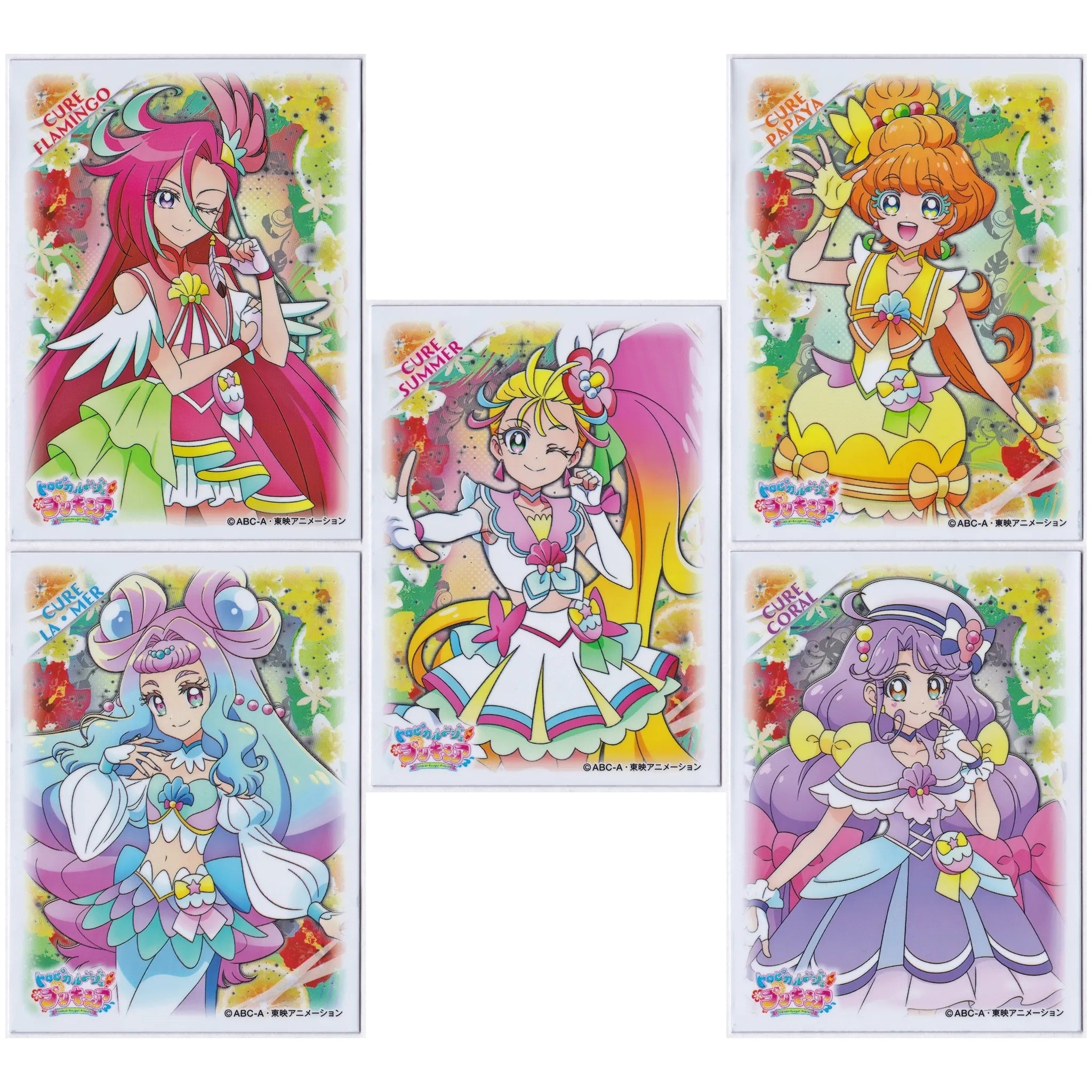 トロピカルージュ！プリキュア キャラクタースリーブ 18個セット
