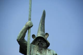 肥後 加藤清正公立像(本妙寺公園)-城郭放浪記