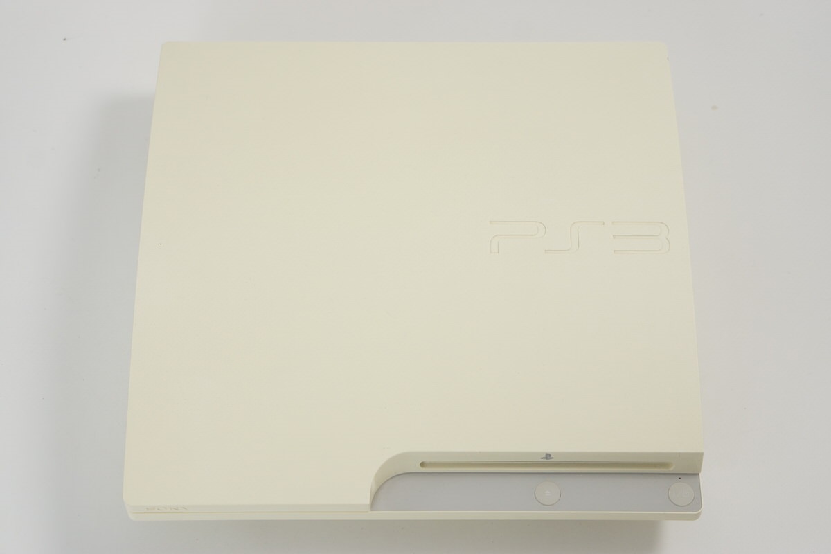 PS3 Playstation3 CLASSIC WHITE Console CECH-3000A LW 160GB Tested