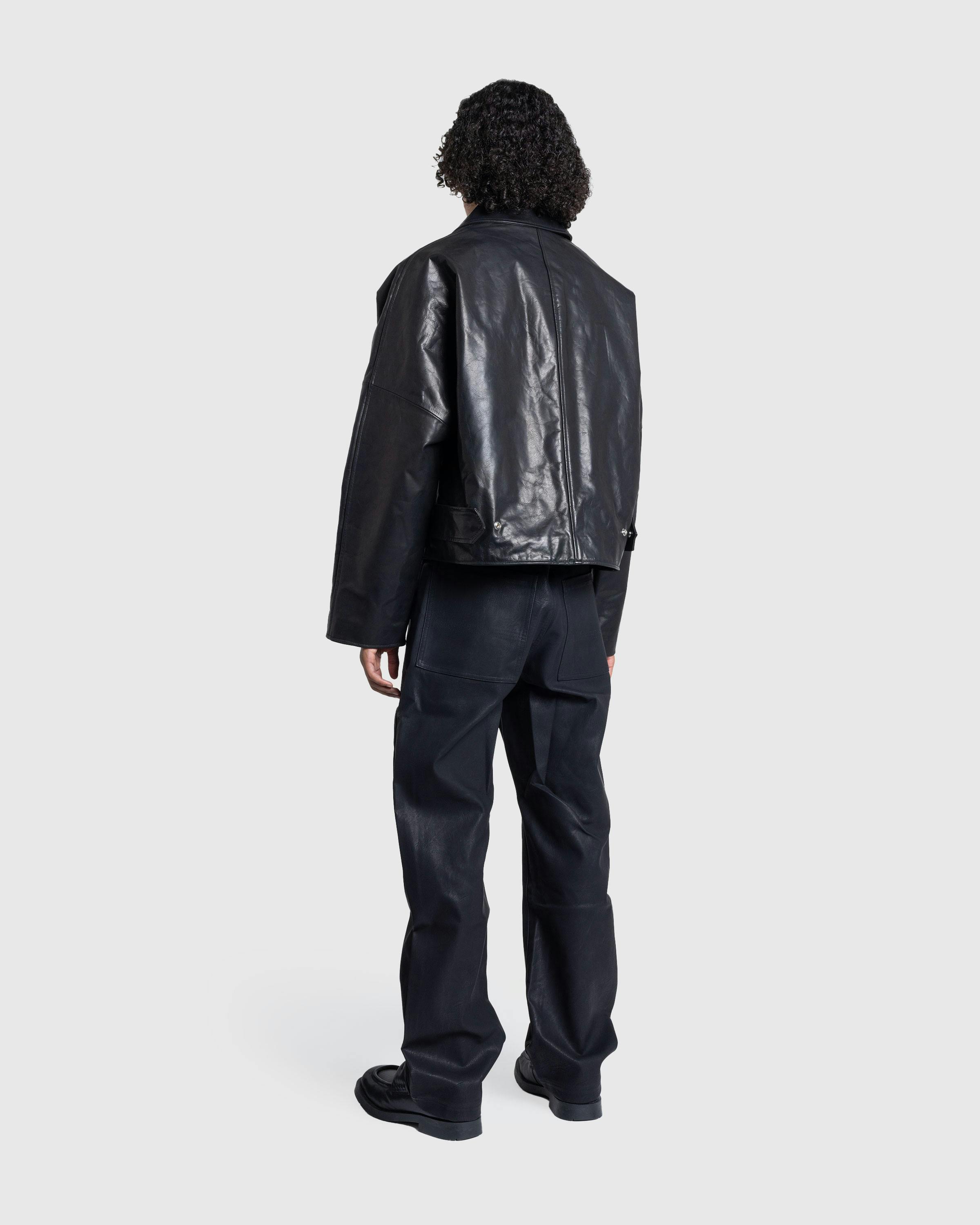 Entire Studios – Cache Leather Jacket Black