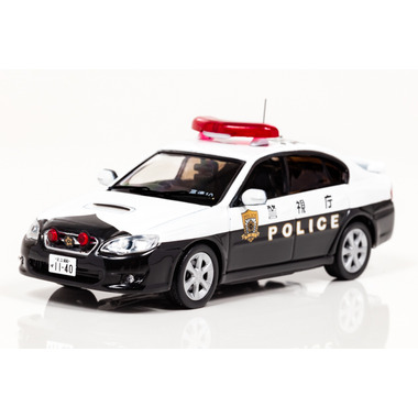 1/43 スバル レガシィ B4 2.0GT 2007 警視庁高速道路交通警察隊車両