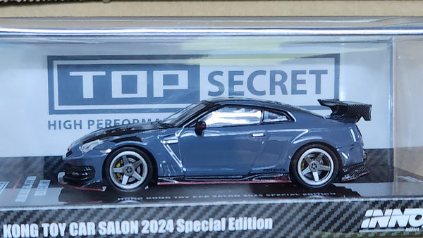 1:64 Inno64 Nissan Skyline GT-R R35 Top Secret Hong Kong toycar