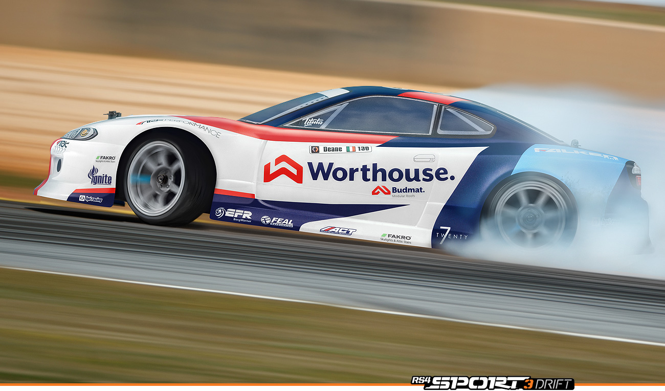 120097 Sport 3 Drift Nissan S15 Team Worthouse