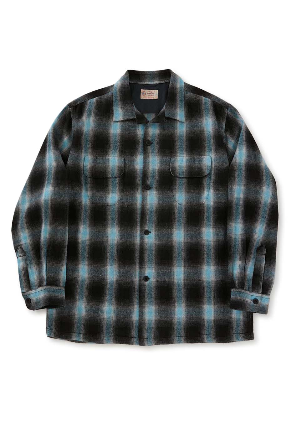 Ombre check shirt updated from the 50s archives | TOWN CRAFT