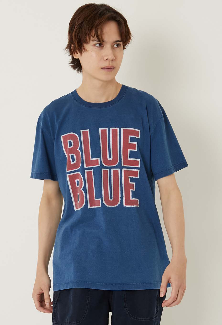 インディゴ BLUE BLUE BIGロゴTシャツ | BLUE BLUE | ハリウッドランチ