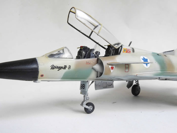 Heller 1/48 Mirage IIIB in IDF by Rafi Ben-Shahar
