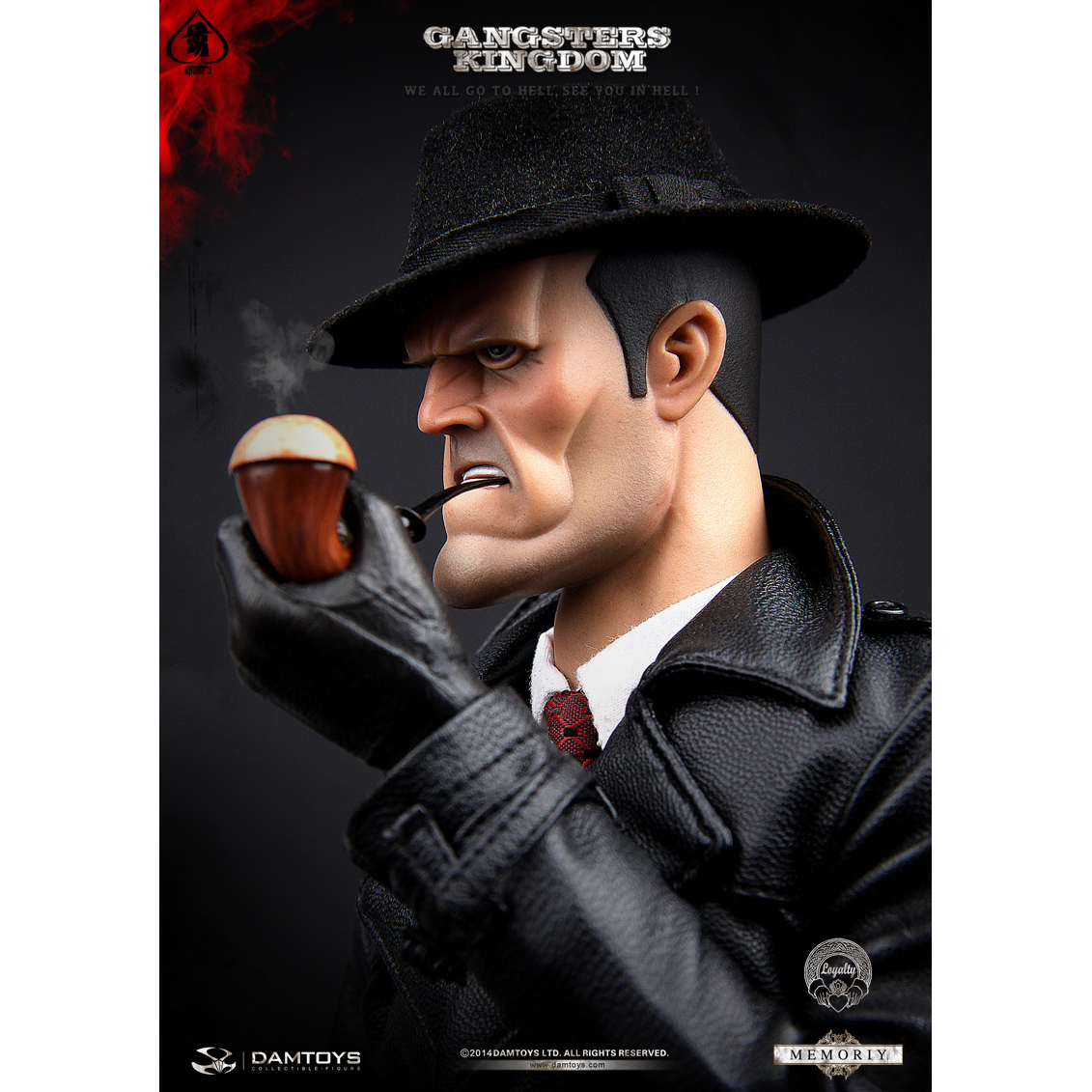 Gangsters Kingdom Spade J Memories Version 12 inch figure Damtoys