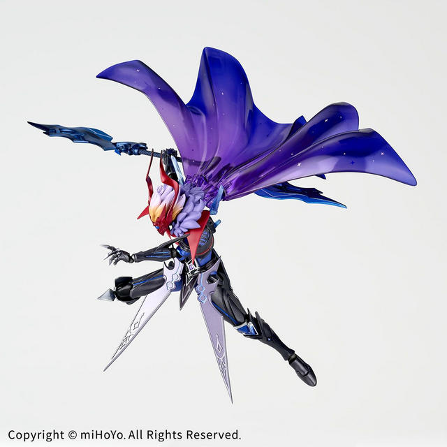 原神』タルタリヤが最強の「魔王武装」で立体化！刺々しい装甲で覆った