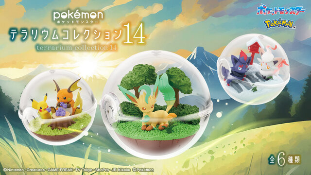 ポケモン』新作 テラリウムコレクション発売！きのみを美味しそうに