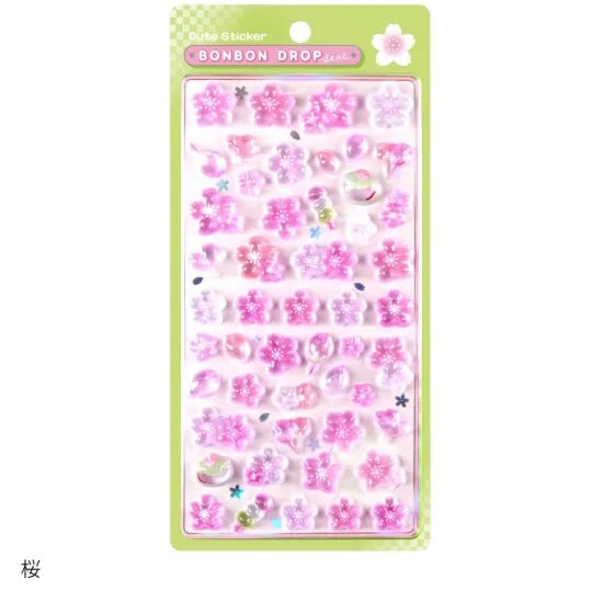 ボンボンドロップシールより和柄、churukiraシリーズなど全28柄が再販