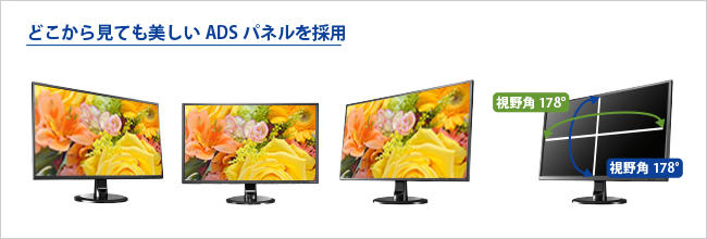 EX-LD2381Dシリーズ | 広視野角ADSパネル採用 23.8型ゲーミング