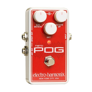 Electro Harmonix Nano POG [Polyphonic Octave Generator] オクター