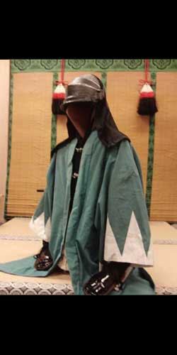 源参国所用近藤勇鎖帷子鉢金