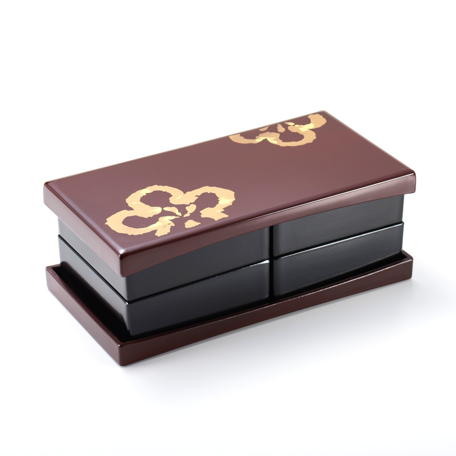 うたげ花見重 金梅 【まとめ買い割引】 重箱 松花堂弁当箱 FC32-6/7