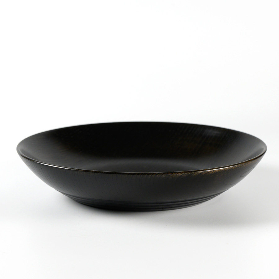 四つ組椀 黒スリ 木製 漆塗り 漆器の井助