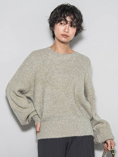 WEB限定】ラメフェザーニット≪手洗い可能≫ | MAYSON GREY（メイソン