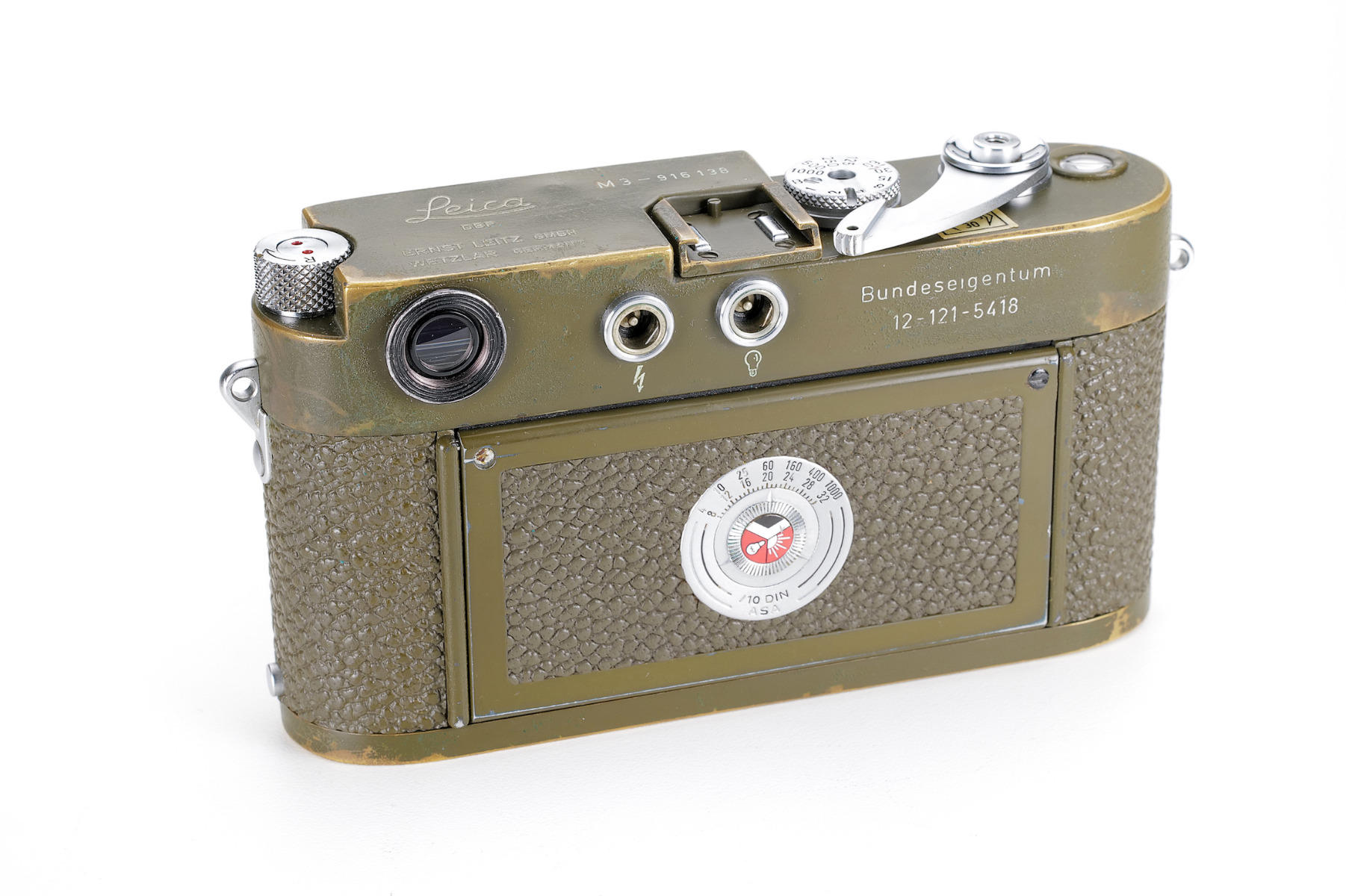 The Different Leica M3 Olive Bundeseigentum Cameras - Jo Geier